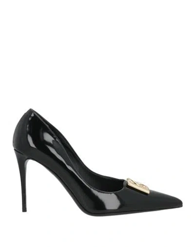 Dolce & Gabbana Women's Leather Pumps In Black