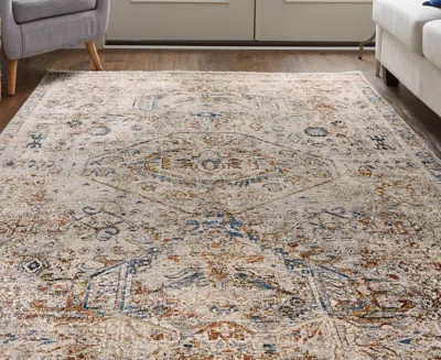 Feizy Kaia 39gjf 2'6"x10' Runner Area Rug In Gray