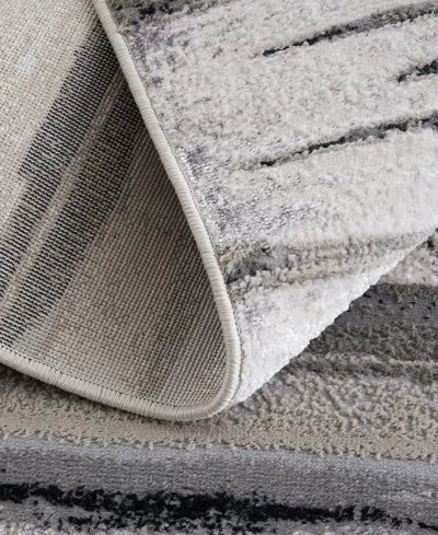 Feizy Micah 3049f 8'x10' Area Rug In Gray