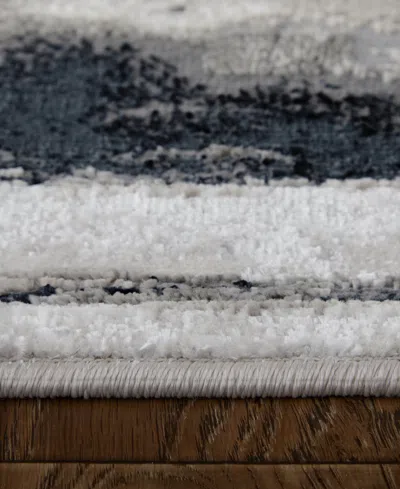 Feizy Micah 3049f 8'x10' Area Rug In Gray