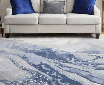 Feizy Clio 39k2f 2'x3' Area Rug In Blue