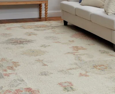 Feizy Grafton 69flf 5'6"x8'6" Area Rug In Neutral