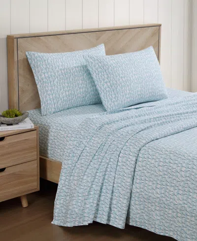 Tommy Bahama Home Cotton Percale 4 Piece Sheet Set, King