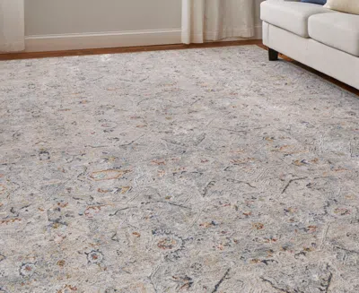 Feizy Pasha 39m6f 5'x7'6" Area Rug In Gray