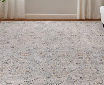 Feizy Pasha 39m6f 5'x7'6" Area Rug In Gray