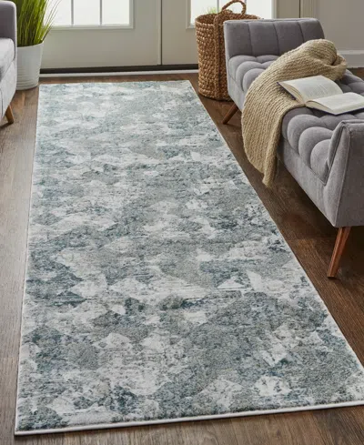 Feizy Atwell 3868f 2'8"x10' Runner Area Rug In Blue
