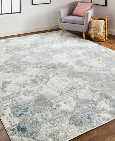 Feizy Atwell 3868f 2'8"x10' Runner Area Rug In Blue