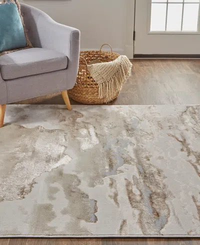 Feizy Aura 3727f 8'x10' Area Rug In Gray