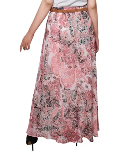 Ny Collection Plus Size Chiffon Maxi Skirt