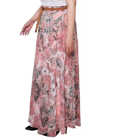 Ny Collection Plus Size Chiffon Maxi Skirt