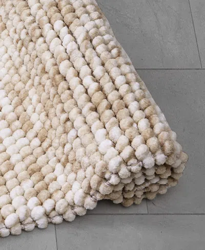 French Connection Space Dye Chunky Chenille 2-pc. Bath Rug Set In Neutral