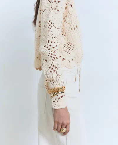 Mango Women's Thick Knit Cardigan