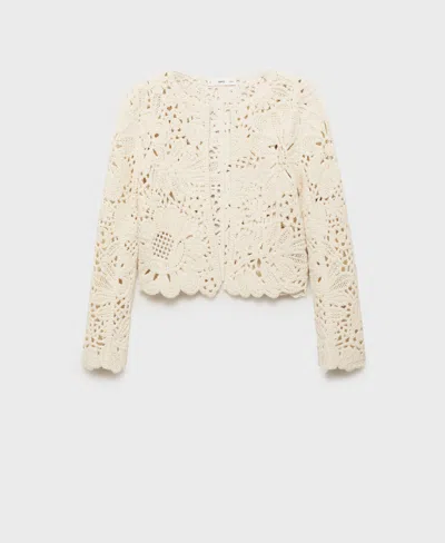 Mango Women's Thick Knit Cardigan