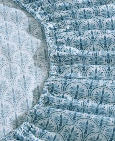 Tommy Bahama Home Cotton Percale 4 Piece Sheet Set, Queen