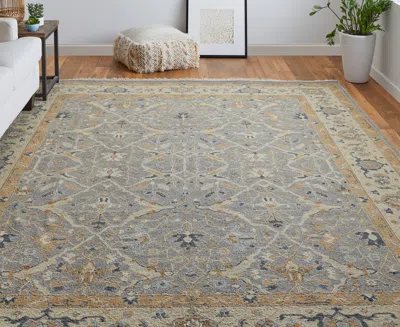 Feizy Corbitt 0611f 7'9"x9'9" Area Rug In Blue