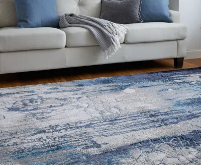 Feizy Indio 39h2f 3'11"x6' Area Rug In Blue