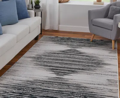 Feizy Micah 39lrf 8'x10' Area Rug In Gray