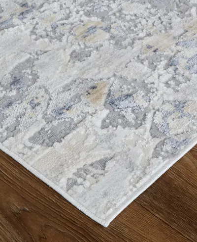 Feizy Laina 39gif 3'x10' Runner Area Rug In Gray