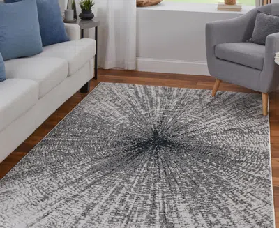 Feizy Micah 39ltf 5'x8' Area Rug In Gray