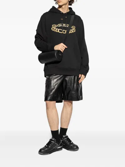 Balmain Logo-print Hoodie - Men's - Cotton In Black