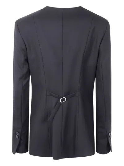 Paul Smith Wool Blazer In Gray