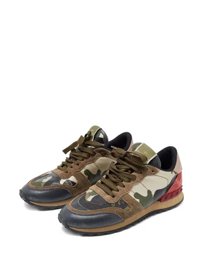 Pre-owned Valentino Garavani Leather Sneakers