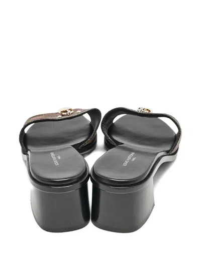 Pre-owned Louis Vuitton 45mm Lock It Sandals