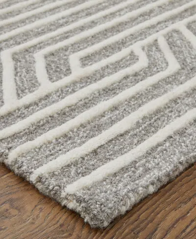 Feizy Lytton T8010 2'x3' Area Rug In Neutral