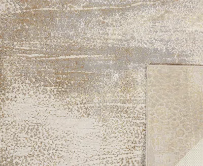 Feizy Aura 3739f 3'11"x6' Area Rug In Neutral