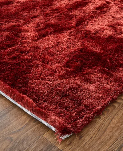 Feizy Indochine 4550f 4'9"x7'6" Area Rug In Red
