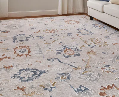 Feizy Pasha 39m8f 6'7"x9'6" Area Rug In Gray