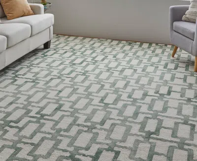 Feizy Lorrain 8919f 2'x3' Area Rug In Green