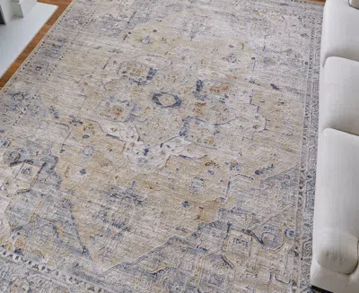 Feizy Pasha 39m5f 5'x7'6" Area Rug In Gray