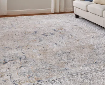 Feizy Pasha 39m5f 5'x7'6" Area Rug In Gray