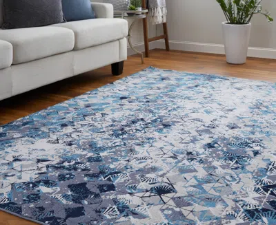Feizy Indio 39h0f 8'x10' Area Rug In Blue