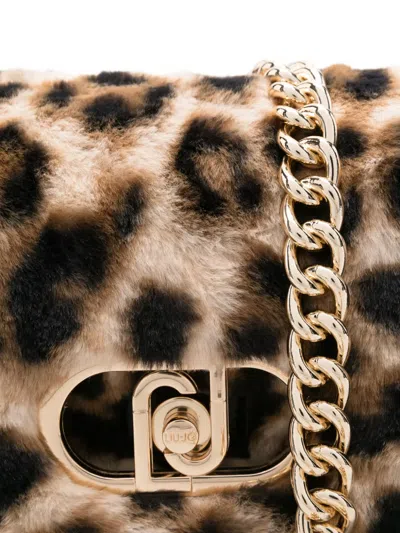 Liu •jo Leopard-print Chain-strap Bag