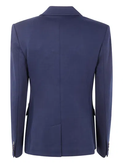 Polo Ralph Lauren Single-breasted Blazer In Blue