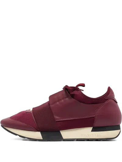 Pre-owned Balenciaga Race Runners Sneakers In Red