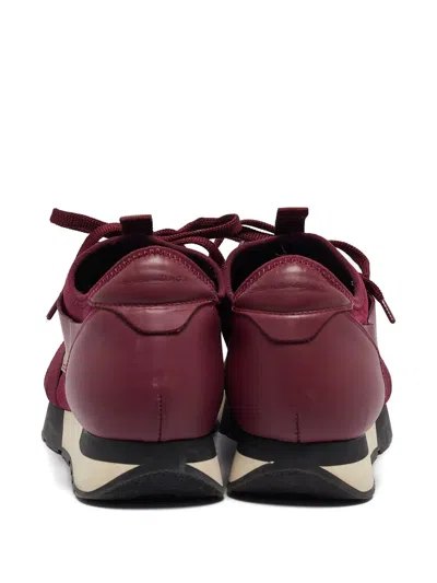 Pre-owned Balenciaga Race Runners Sneakers In Red