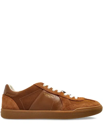 Coach Ellis Sneakers Shadow Brown In Brown