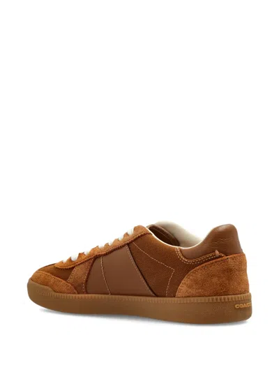 Coach Ellis Sneakers Shadow Brown In Brown