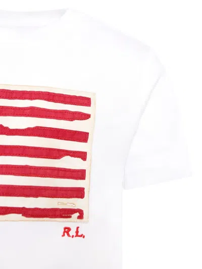 Polo Ralph Lauren Graphic-print T-shirt In White