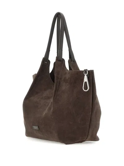 Gianni Chiarini Suede Tote Bag