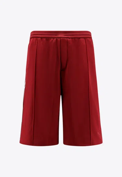 Adidas Originals Adidas X Wales Bonner Sport Shorts With Iconic Stripes In Red