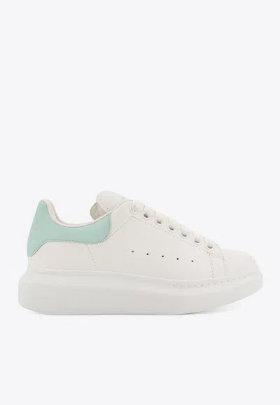 Alexander Mcqueen Oversized Leather Low-top Sneakers