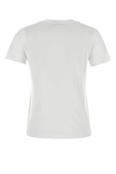 Max Mara T-shirt Papaia In Cotone Bianco  Donna