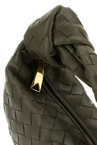 Bottega Veneta Borsa A Mano Jodie Mini In Nappa Verde Militare  Donna