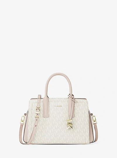 Michael Kors Laila Small Signature Logo Satchel