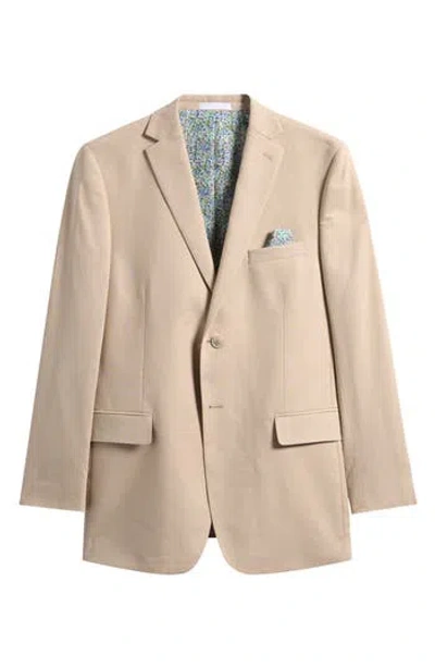 Tallia Kids' Linen Blend Sport Coat In Nude