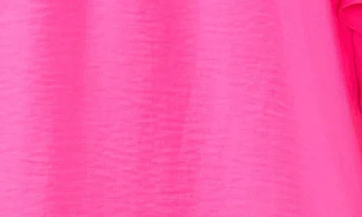 Vince Camuto Womens Button Front Knee Length Shift Dress In Pink